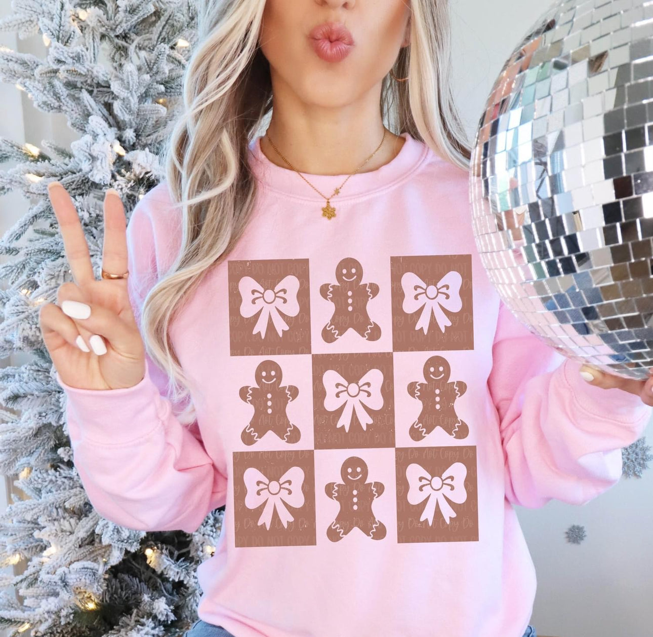 Gingerbread Christmas Crewneck