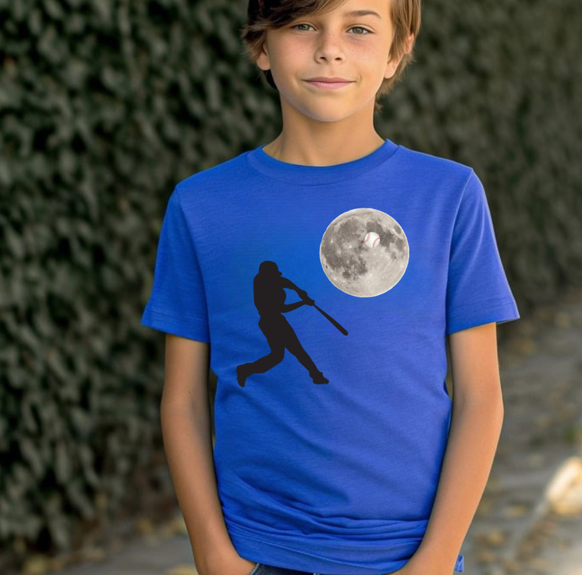 Moonshot Baseball Shirt for Kids