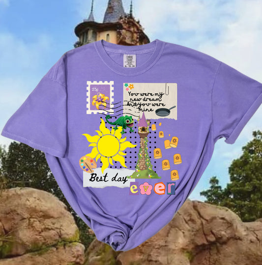 Punzie Collage Shirt