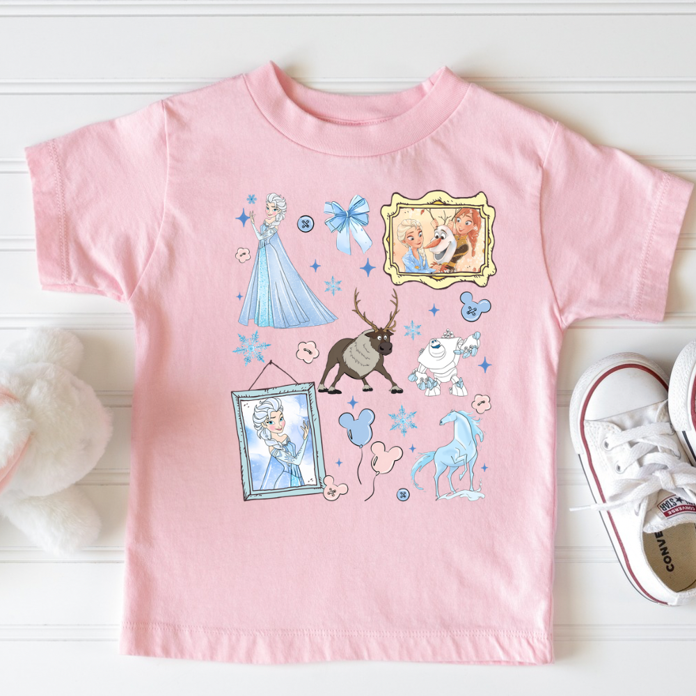 Frozen Collage Shirt for Kids