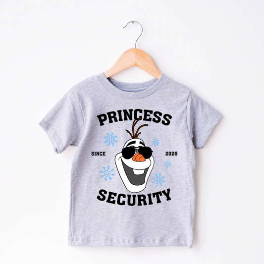 PRINCESS SECURITY SHIRT FOR BOYS