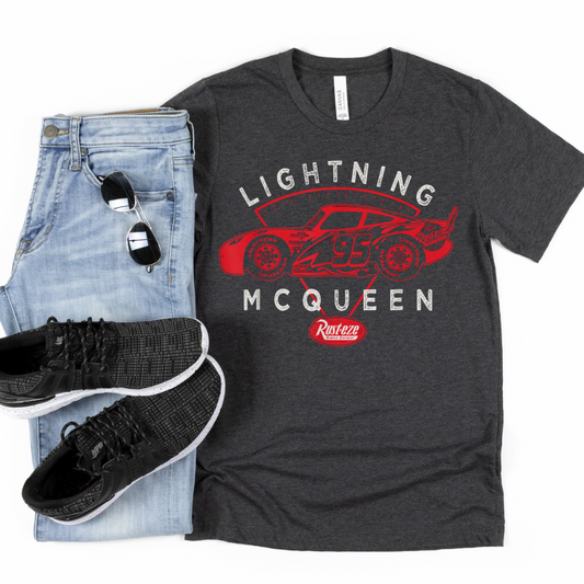 RED RACE CAR SHIRT