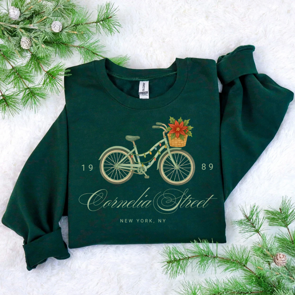 Cornelia Street Christmas Sweatshirt