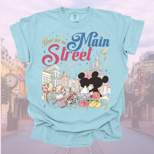 Meet Me on Main St Shirt | Cozy Park Day Shirt
