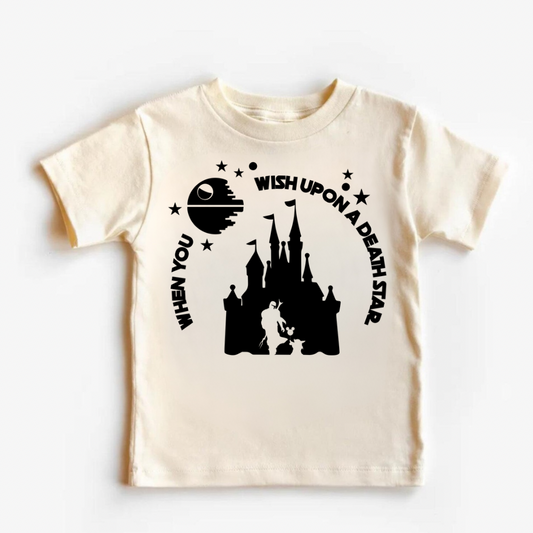 WHEN YOU WISH UPON A STAR GALAXY SHIRT FOR KIDS