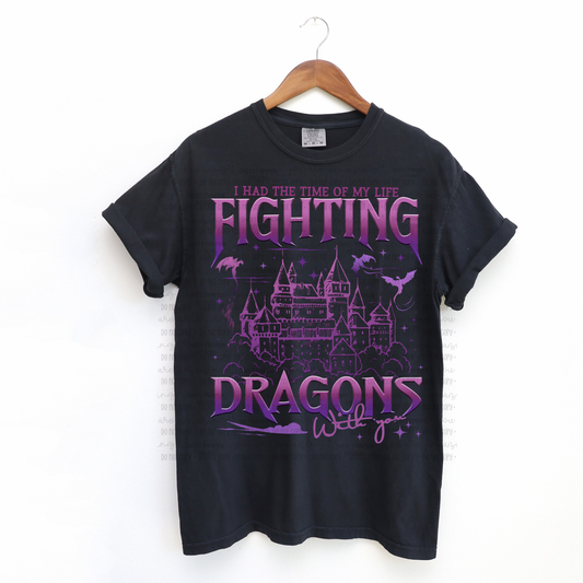 FIGHTING DRAGONS Comfort Colors Shirt