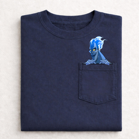 Hades Villain Magical Halloween Comfort Colors Pocket T-Shirt