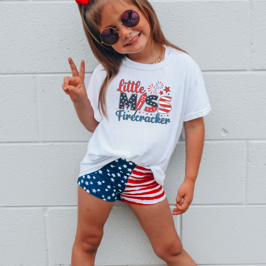 Little Miss Firecracker Shirt