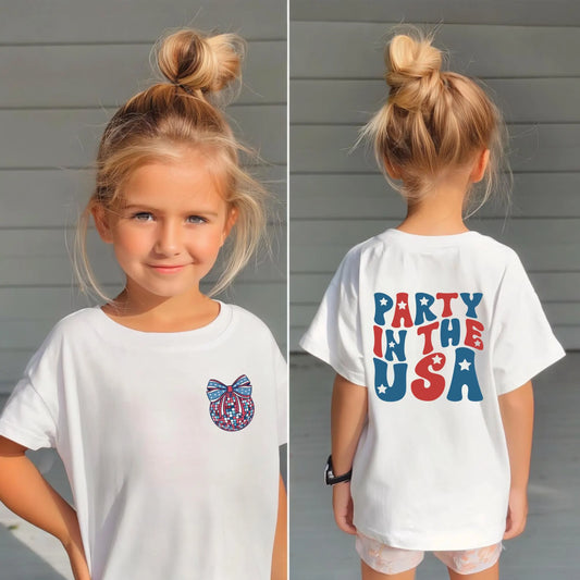 Party in the USA Shirt for Girls