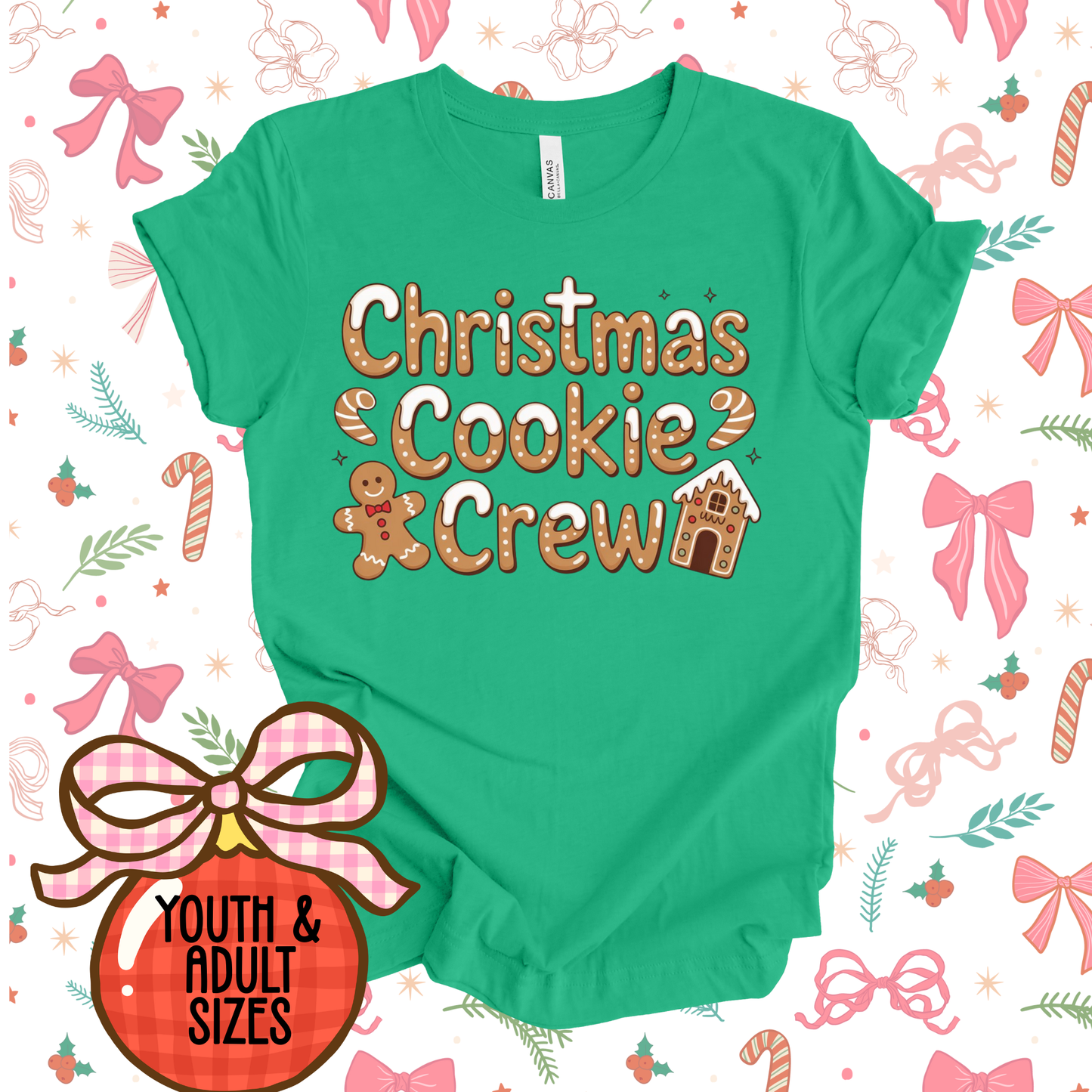 CHRISTMAS COOKIE CREW SHIRT - SNOW DAY EXCLUSIVE