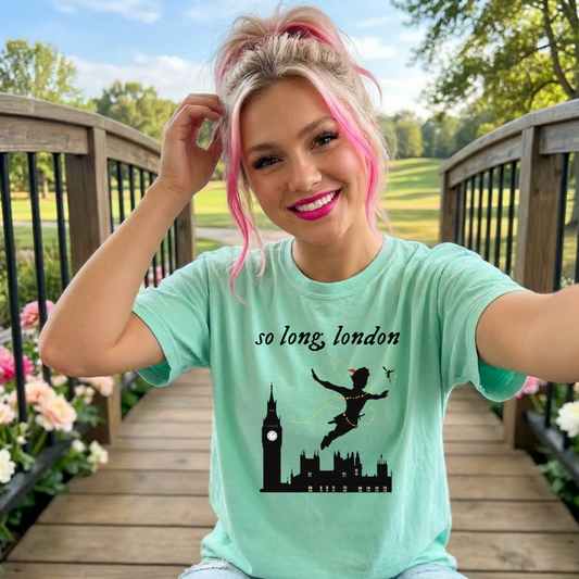 SO LONG LONDON PETER | Magical Theme Park Shirt & Tank | Adult Comfort Colors Tee