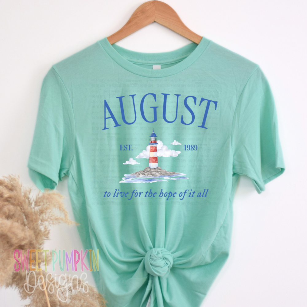 AUGUST |COMFORT COLORS Shirt & Tank