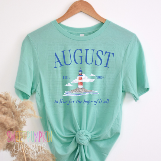 AUGUST |COMFORT COLORS Shirt & Tank