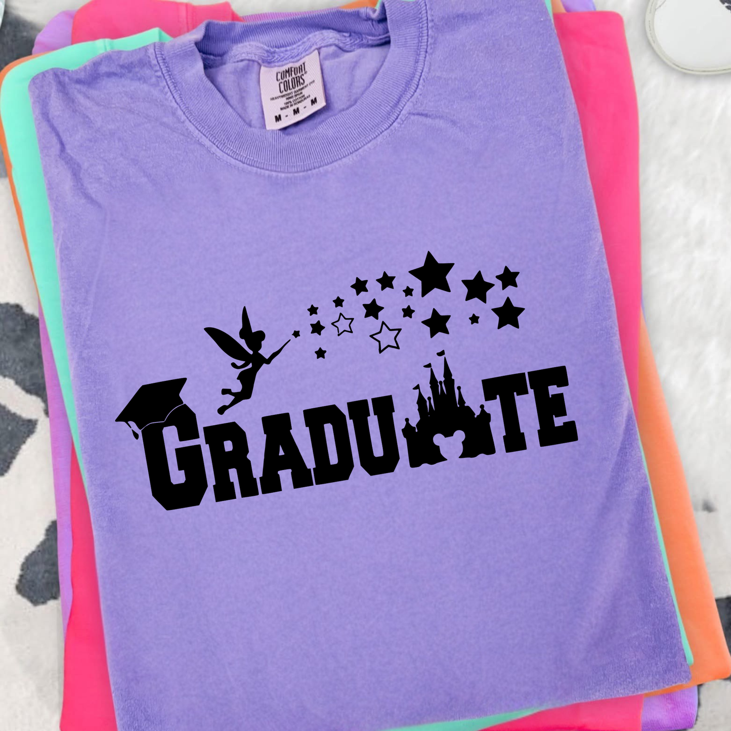Graduation Trip Shirt | Magical Graduate Comfort Colors Tee | Senior Vacation Gift Shirt for Her