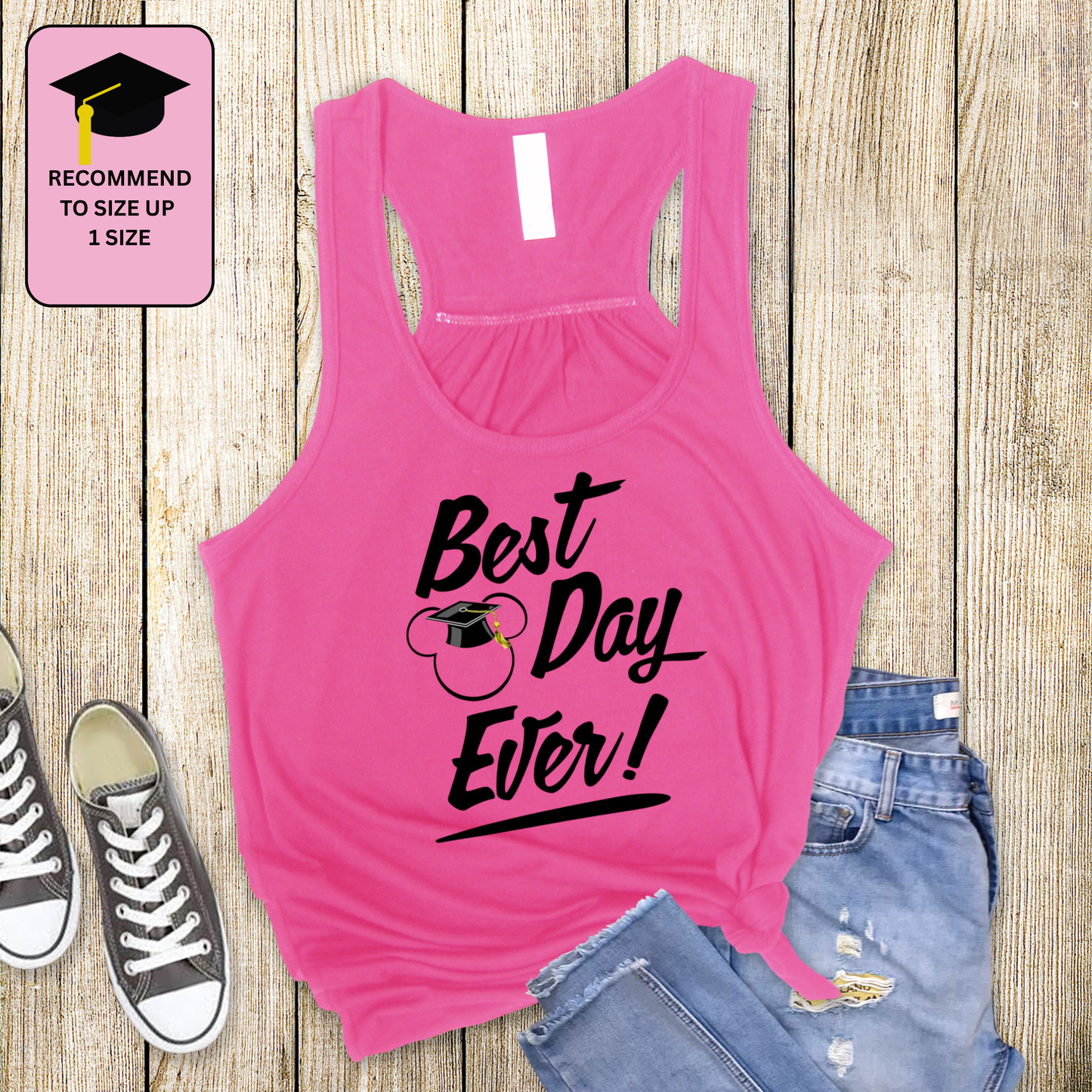 Graduation Trip Tank Top | Magical Graduate Racerback Tank | Senior Vacation Gift for Her | Next Level Tank