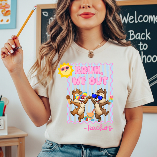 Last Day Teacher Shirt, Magical Teacher Tee, Bella Canvas Teacher Shirt, End Of School Year Outfit, Cute Teacher Gift, Theme Park Teacher Tee