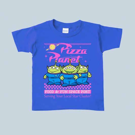 PIZZA PLANET SHIRT FOR KIDS