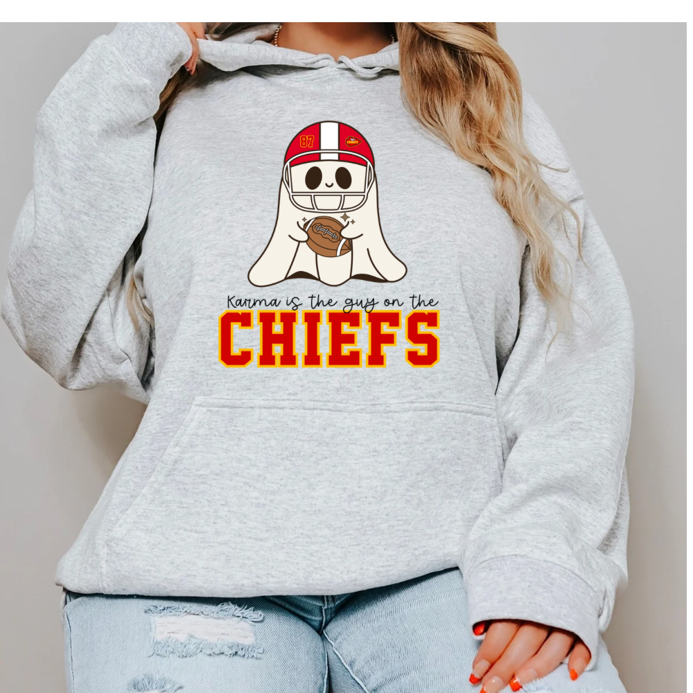 KARMA FOOTBALL PLAYER GHOST HOODIE