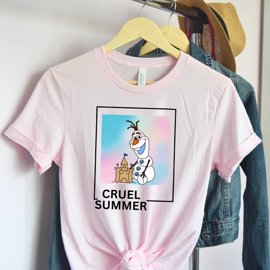 Cruel Summer Olaf Shirt - Bella Canvas
