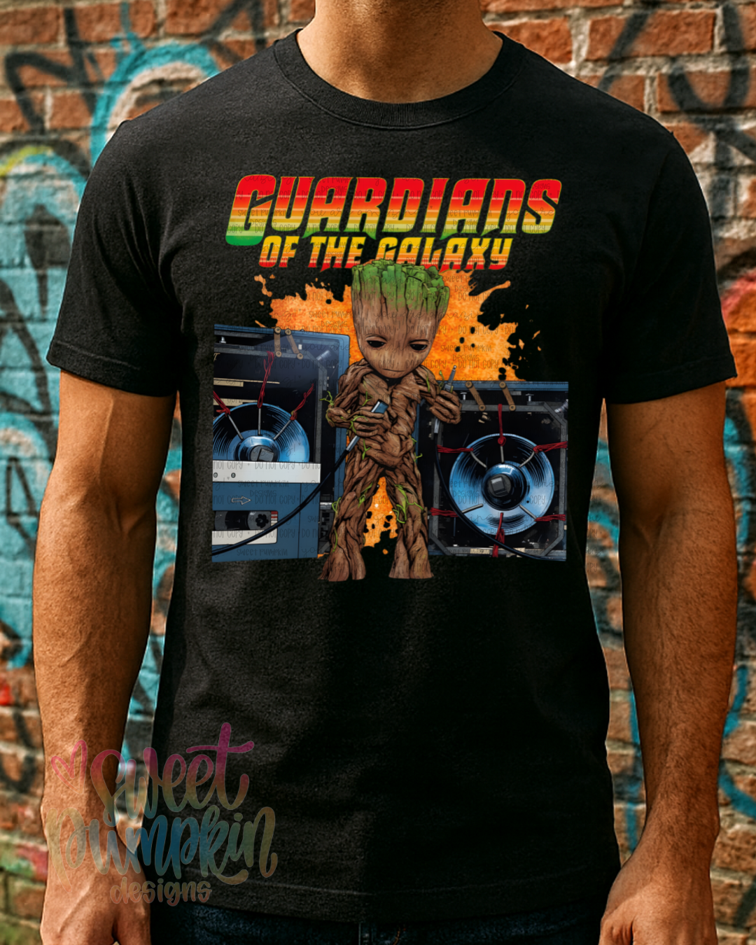 GOTG STEREO SHIRT - COMFORT COLORS ADULT TEE