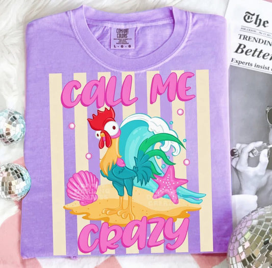 PREPPY chicken TANK OR TEE - COMFORT COLORS - MAGICAL PARK DAY VACATION TOP