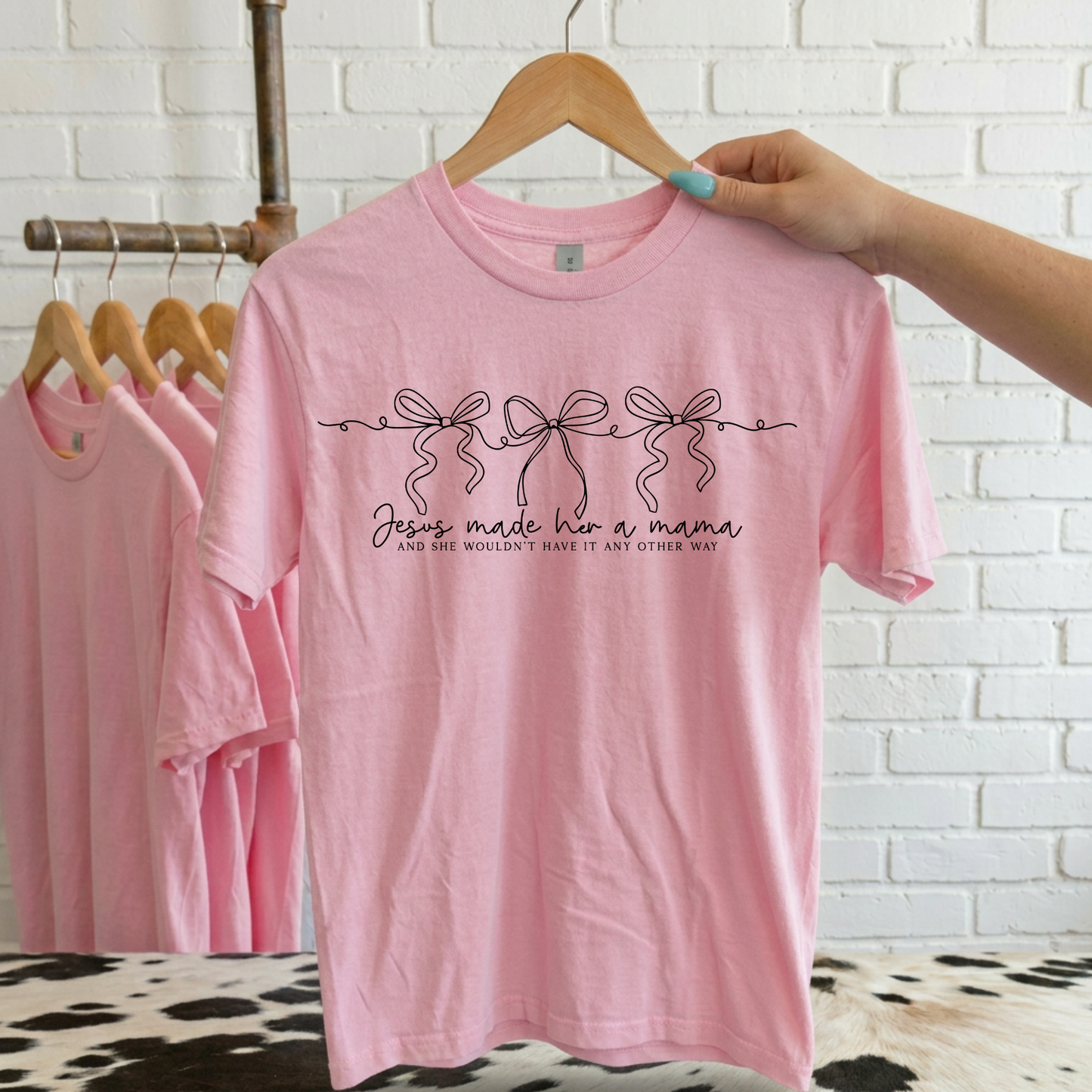Jesus Made Her a Mama | Christian Shirt for Women - Sunday Grace