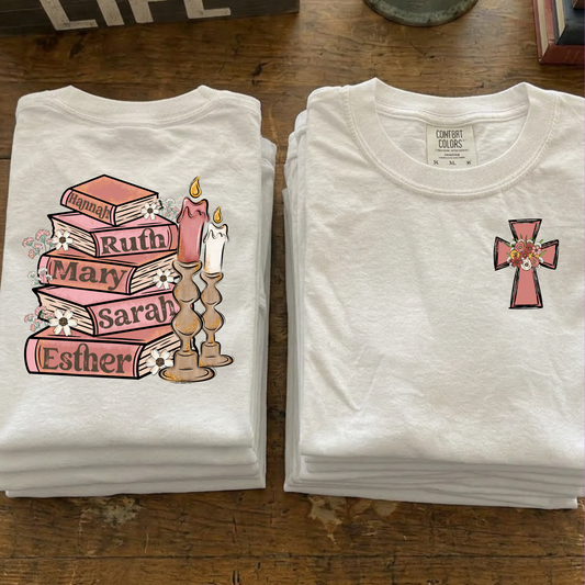 Women of the Bible Shirt | Christian Shirt for Women - Sunday Grace