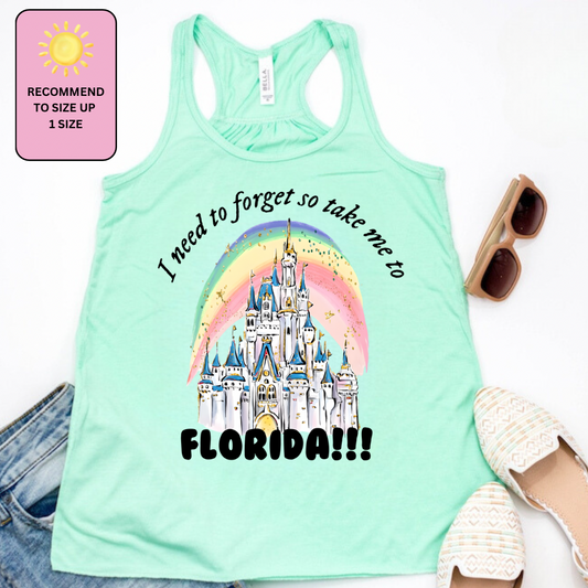 Florida Racerback Tank for Women