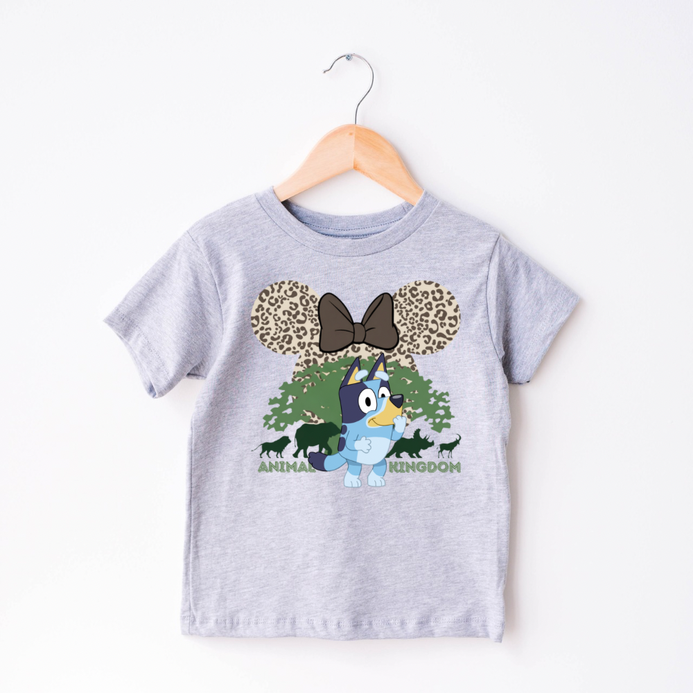 BLUE DOG SAFARI SHIRT FOR KIDS