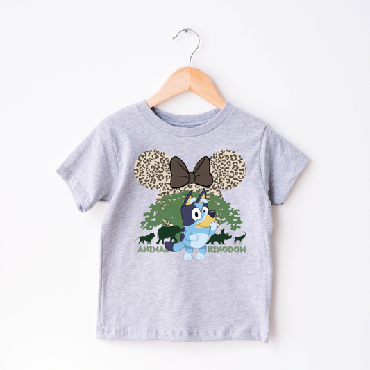 BLUE DOG SAFARI SHIRT FOR KIDS