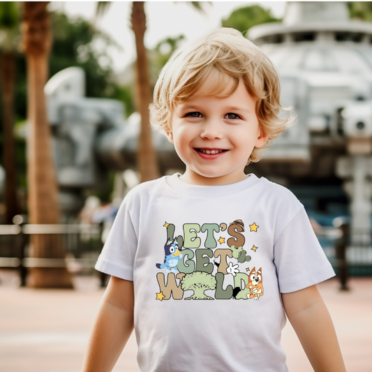 LET’S GET WILD SAFARI SHIRT FOR KIDS