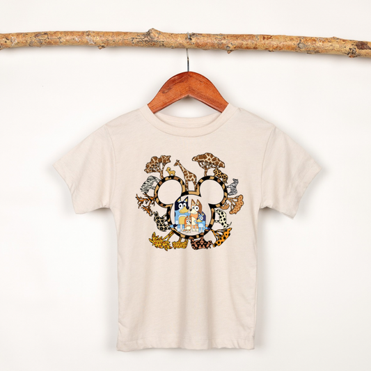 SAFARI BLUE HEELER SHIRT FOR KIDS