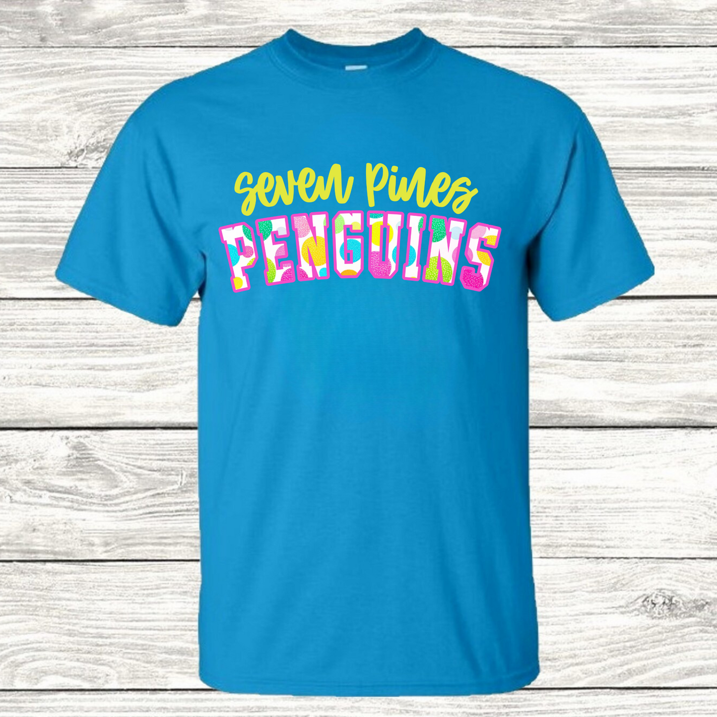 Seven Pines Elementary School Shirt Design 15