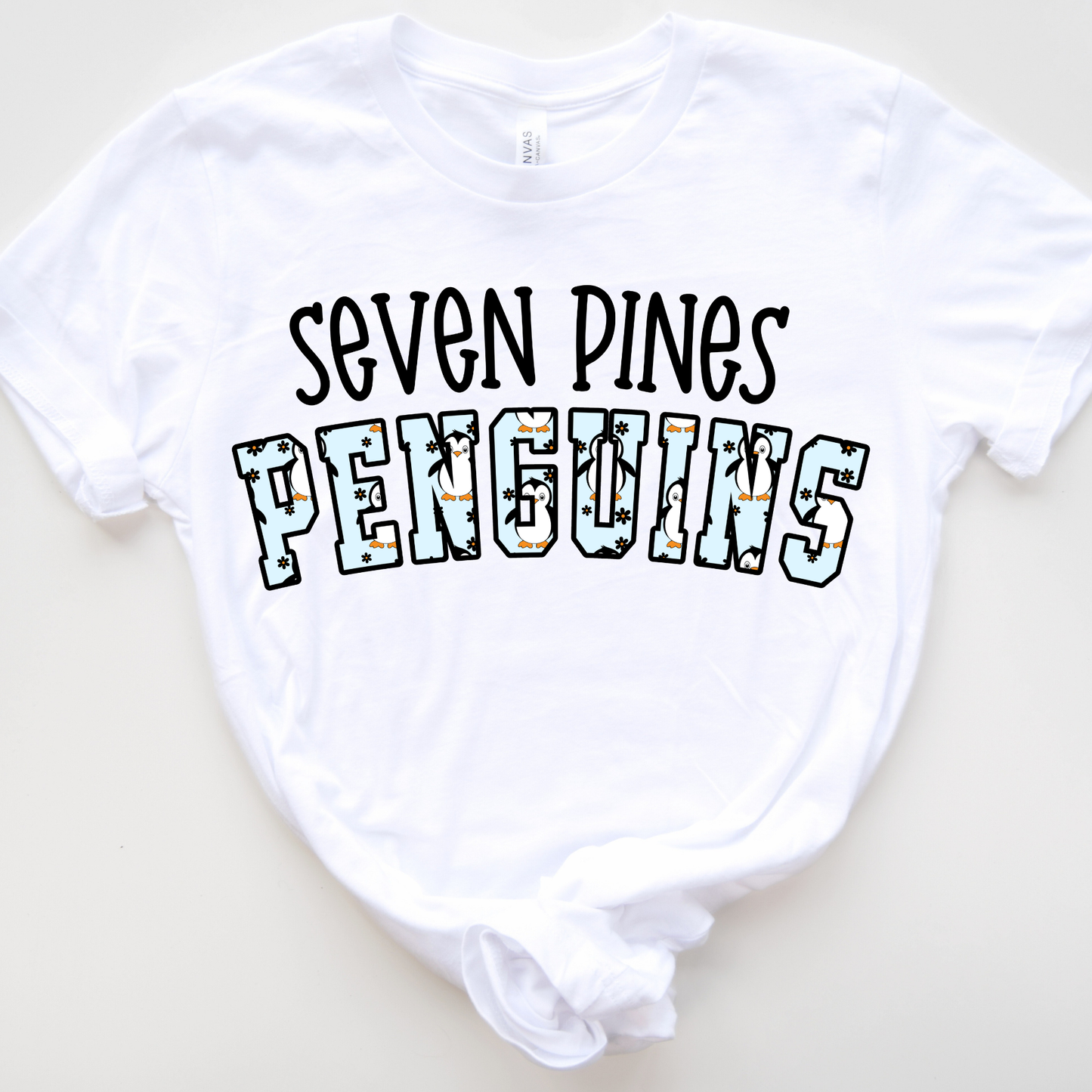Seven Pines Elementary School Shirt Design 16