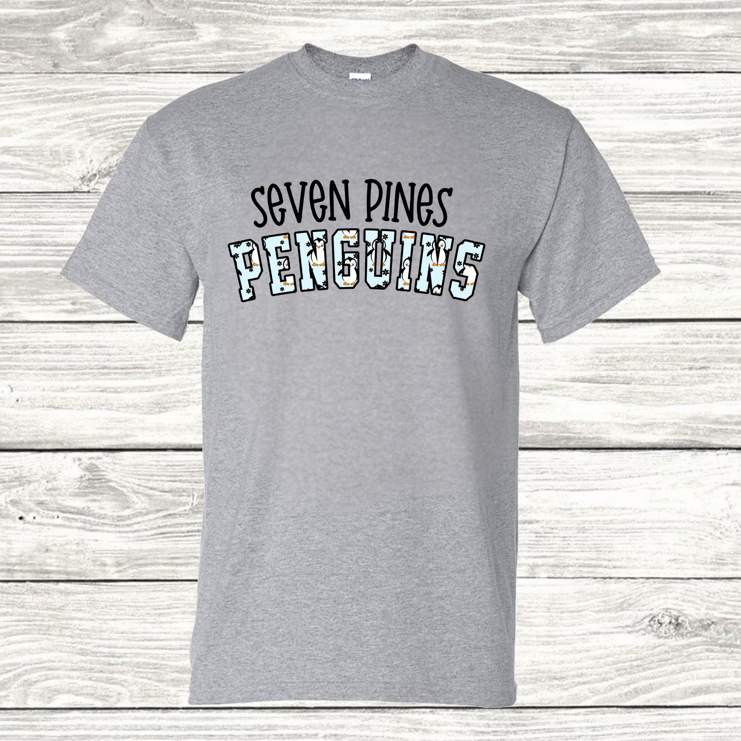 Seven Pines Elementary School Shirt Design 16