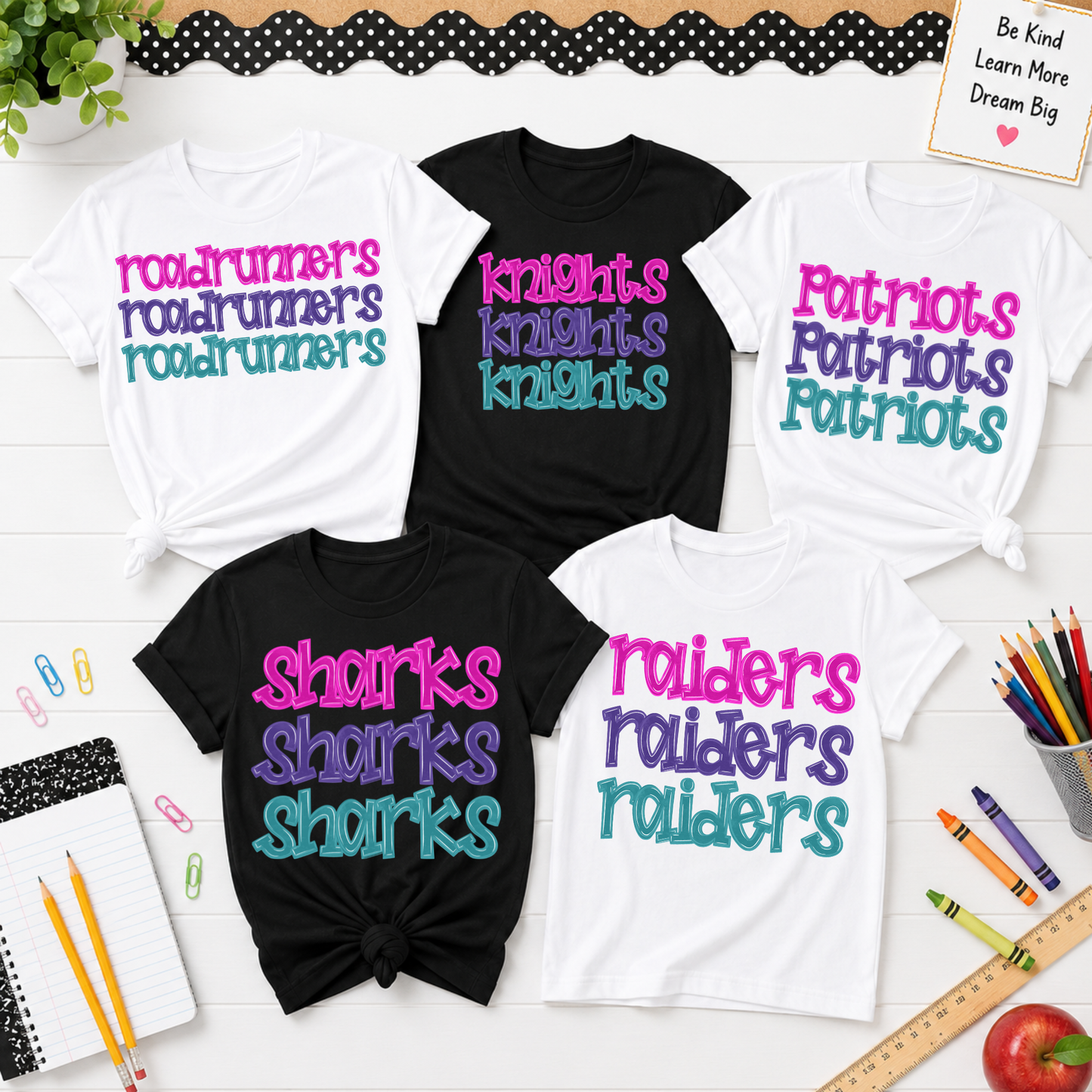 CUSTOM MASCOT SHIRT - TEACHER TUESDAY SALE
