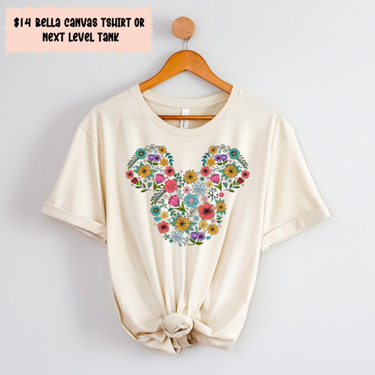 FLORAL MOUSE - HELLO SPRING SALE