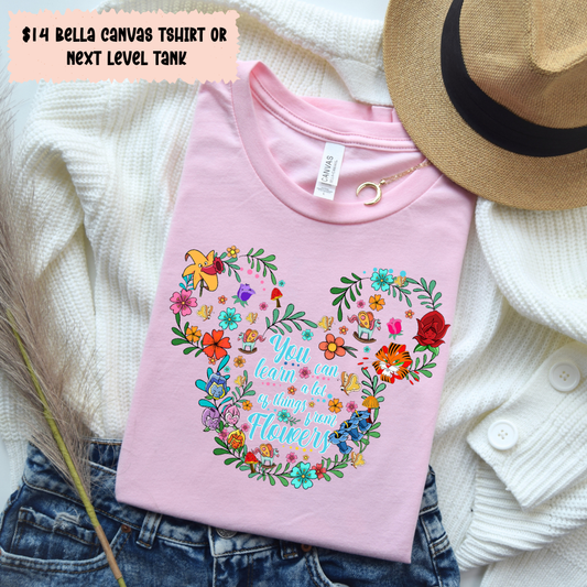 YOU CAN LEARN A LOT FROM FLOWERS  - HELLO SPRING SALE