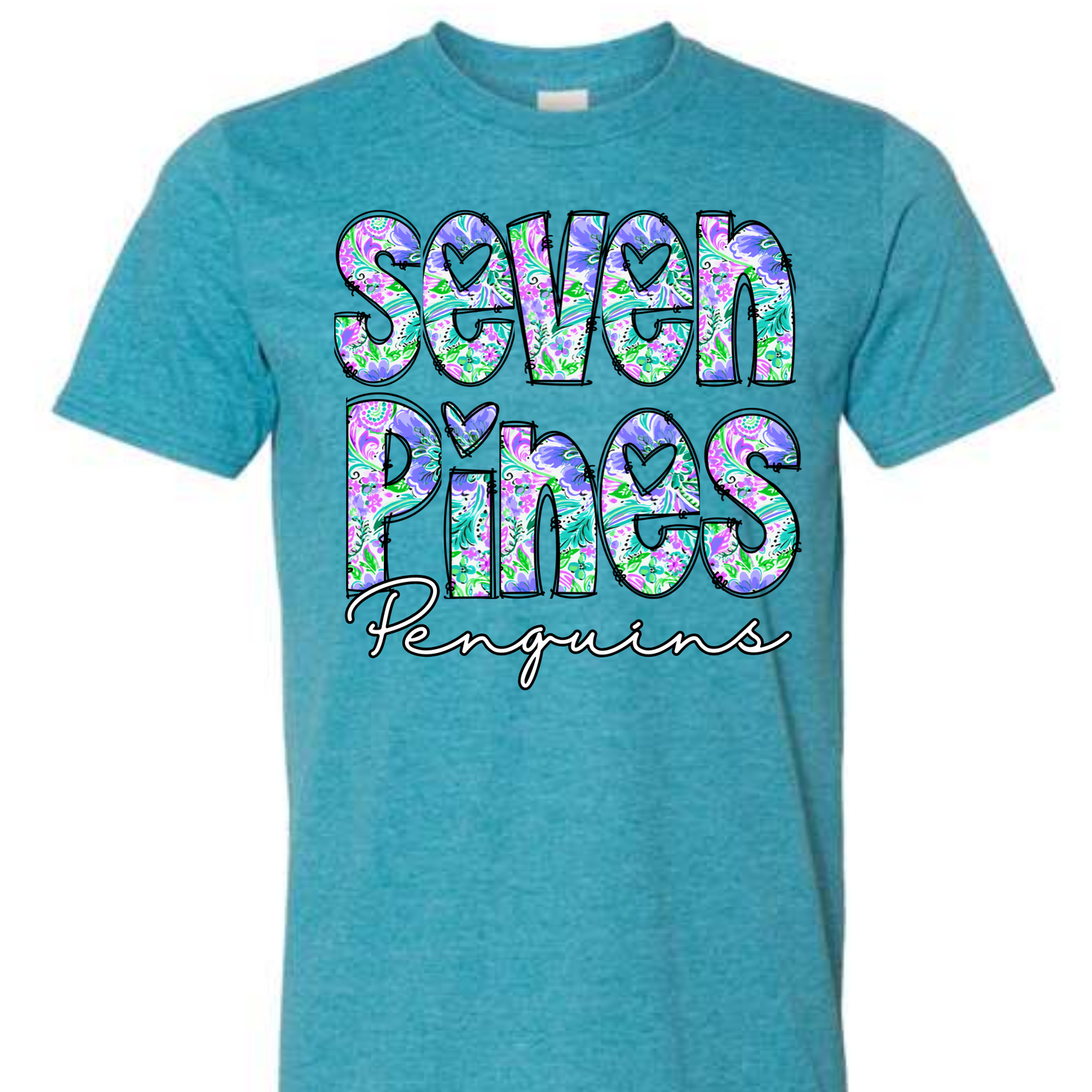 Seven Pines Elementary School Shirt Design 17