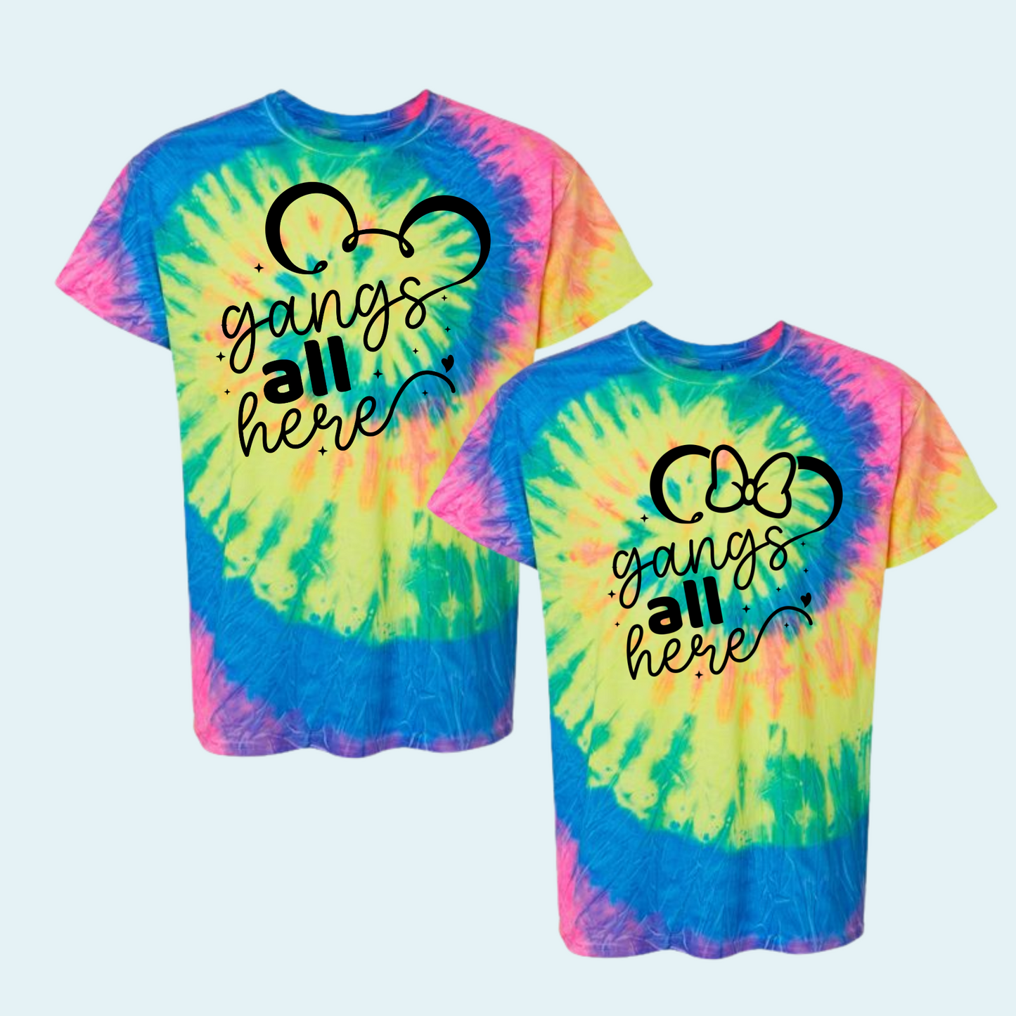 Tie Dye Gangs All Here