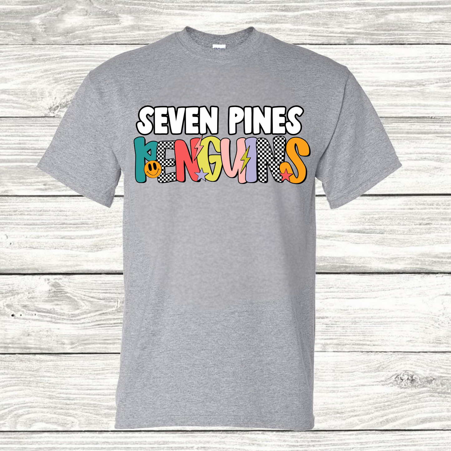 Seven Pines Elementary School Shirt Design 18