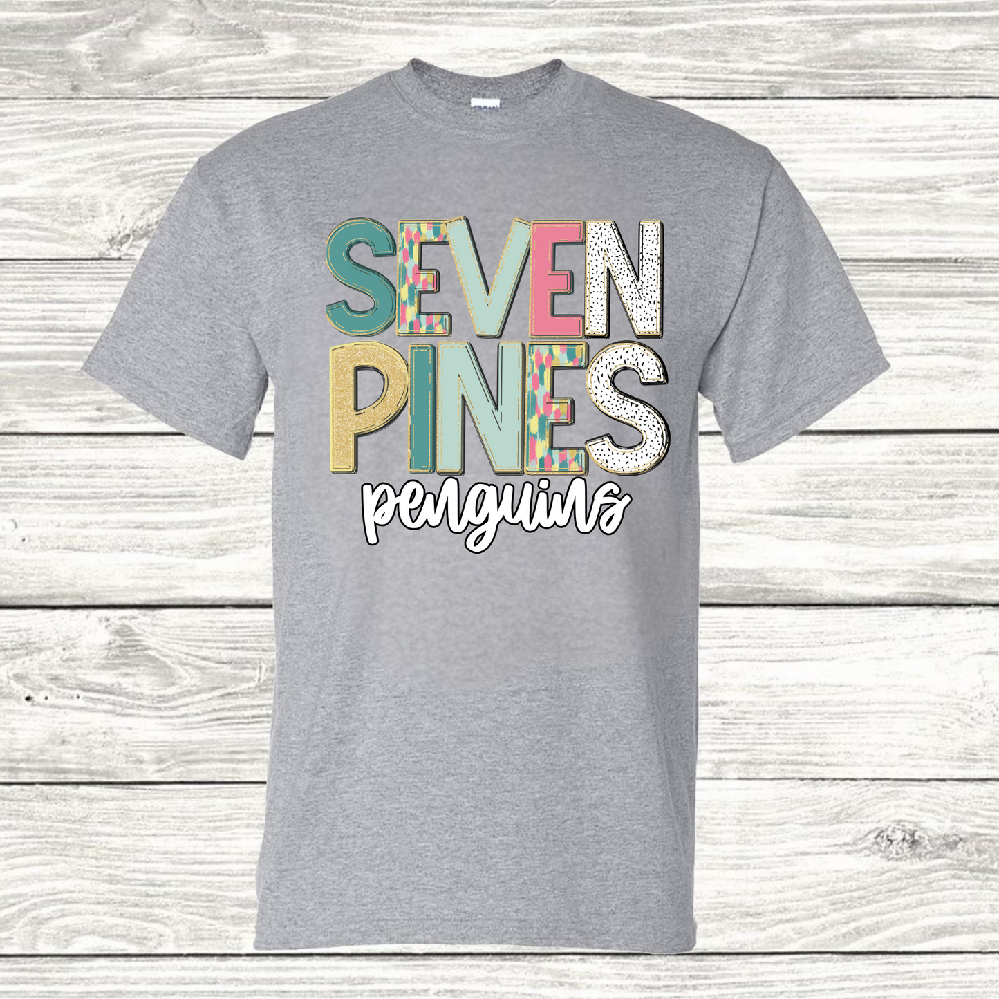 Seven Pines Elementary School Shirt Design 19