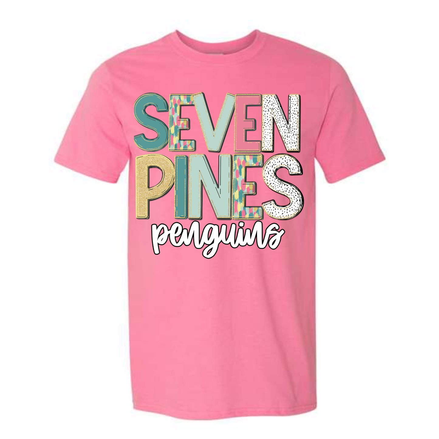 Seven Pines Elementary School Shirt Design 19