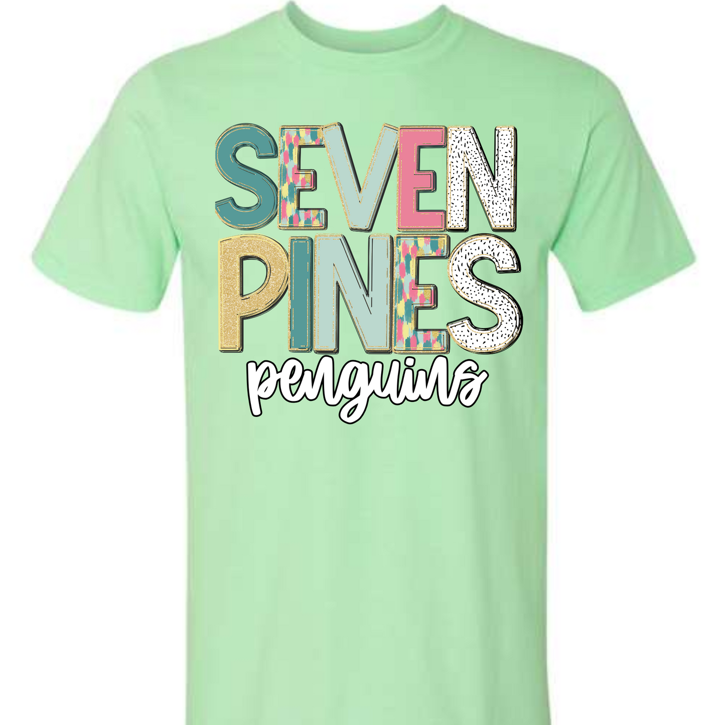Seven Pines Elementary School Shirt Design 19
