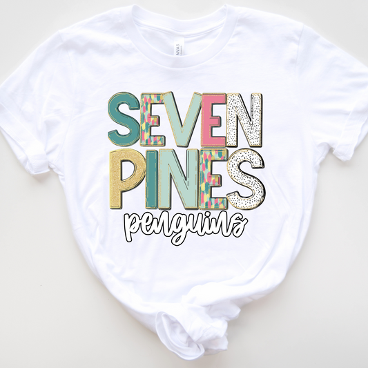 Seven Pines Elementary School Shirt Design 19