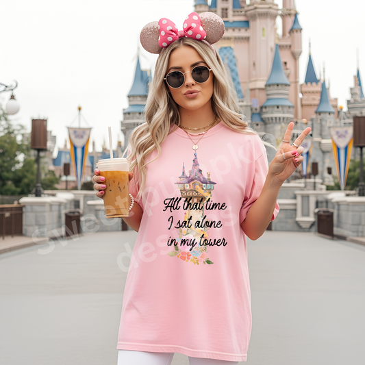 In My Tower Princess Shirt - Comfort Colors