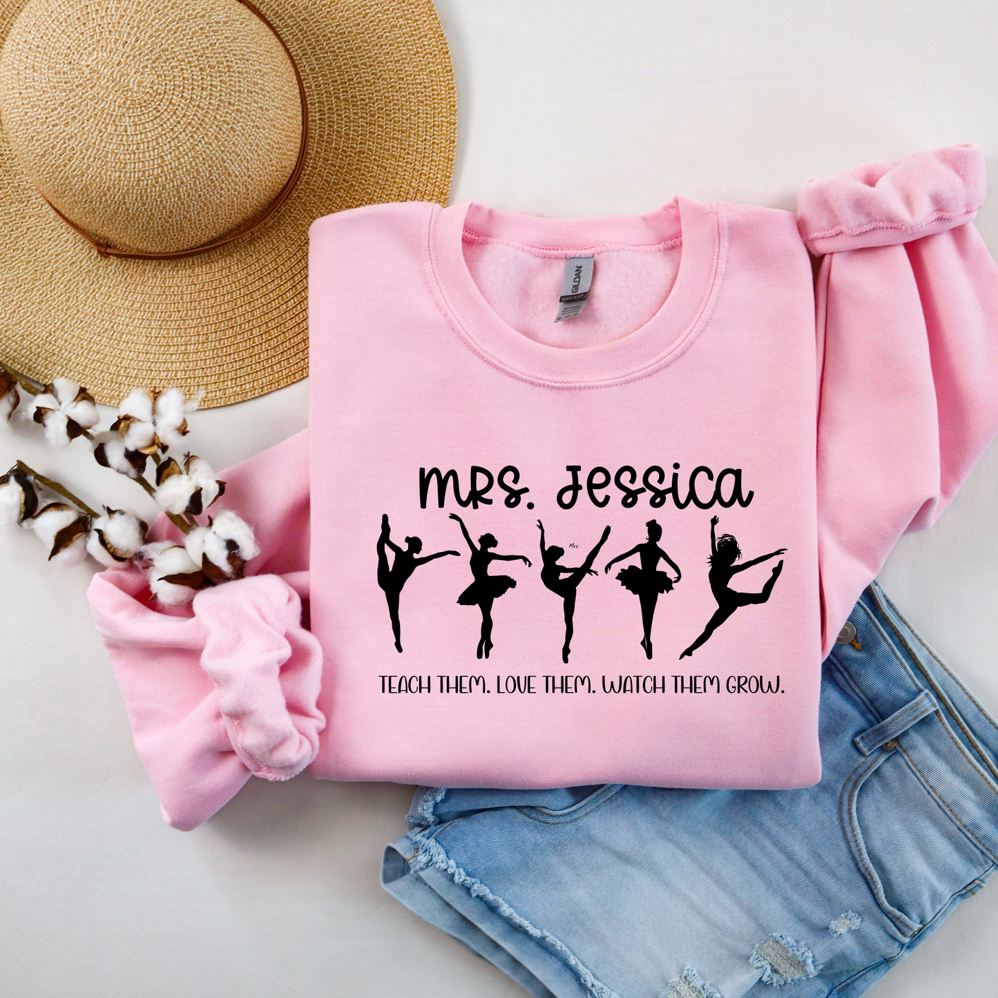 Custom Dance Teacher Sweatshirt