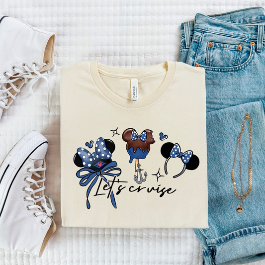 LET’S CRUISE Shirt for Adults and Kids