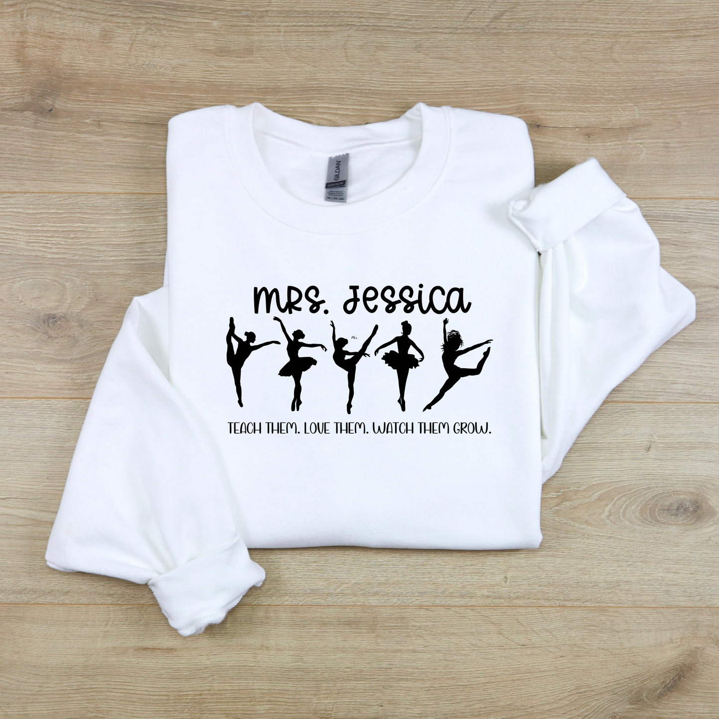 Custom Dance Teacher Sweatshirt