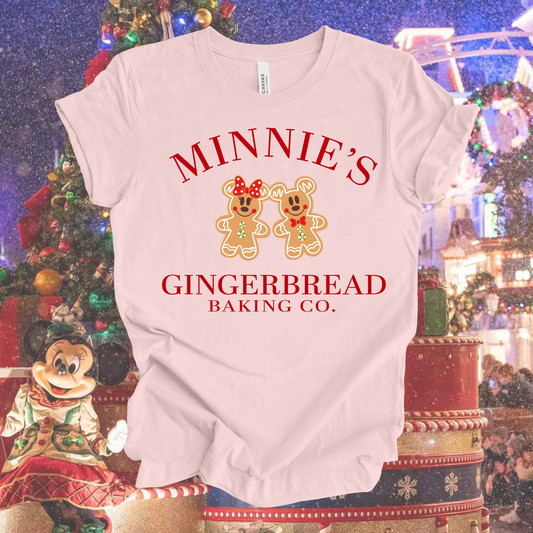 Mouse Gingerbread Bakery Shirt for Kids & Adults